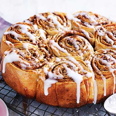 Cinnamon and Pecan Scrolls
