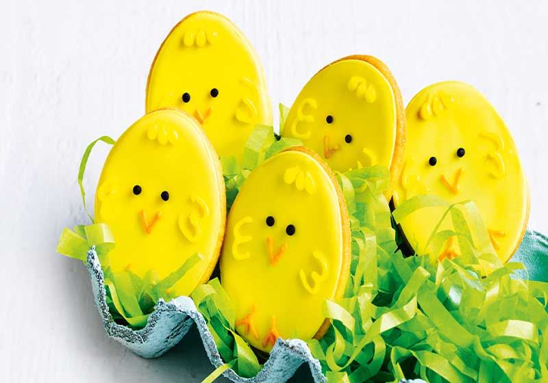 Easter Chick Biscuits