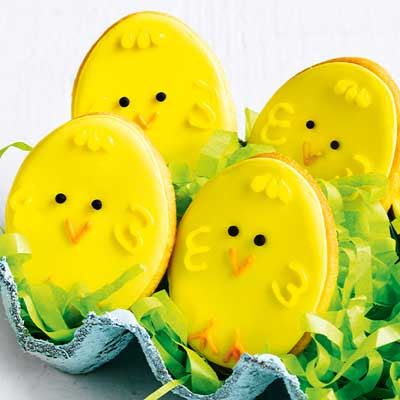 Easter Chick Biscuits