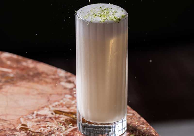 Yuzu Fizz - Recipe by Marcel Bar & Bistro Mixologist Dylan Sweep