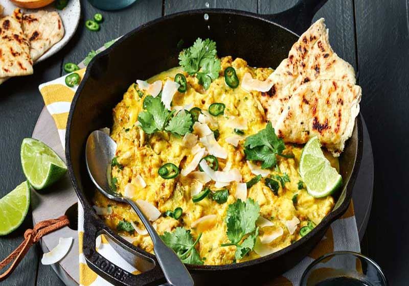 Curried Scrambled Eggs