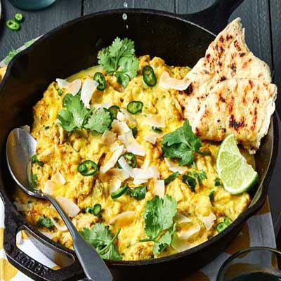 Curried Scrambled Eggs