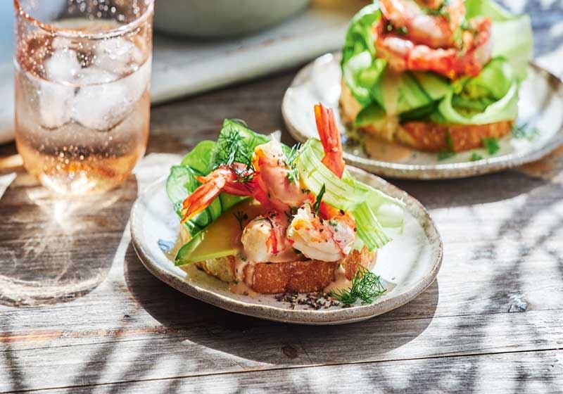 Prawn Cocktail Bruschetta