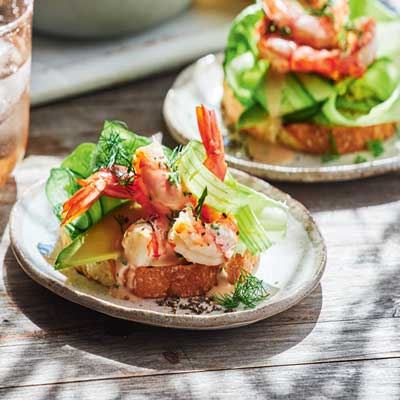 Prawn Cocktail Bruschetta