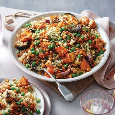 Moroccan Roast Vegetable Couscous