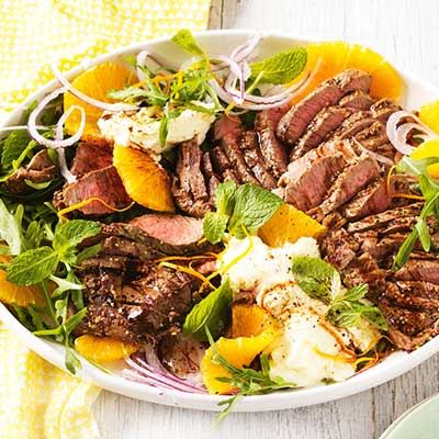 Lamb and Orange Rocket Salad