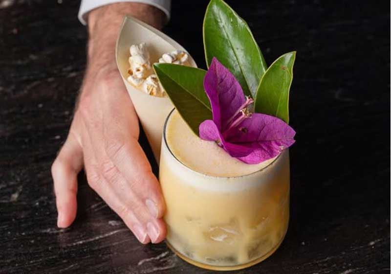 Popcorn Passion Cocktail - Recipe by Alexandre Cosme