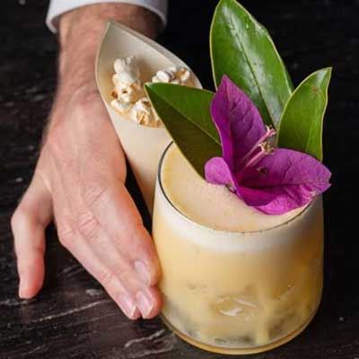 Popcorn Passion Cocktail - Recipe by Alexandre Cosme