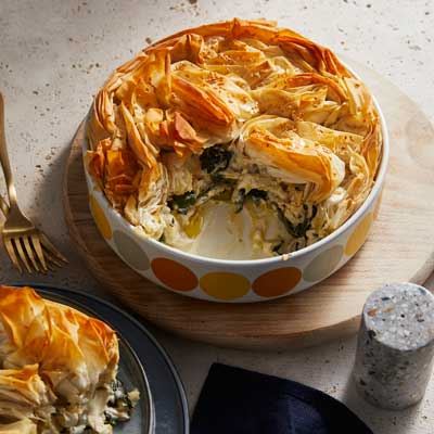 Chicken Pie with Artichokes and Olives - Recipe by Nabula El Mourid