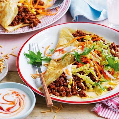 Sticky Pork Omelette