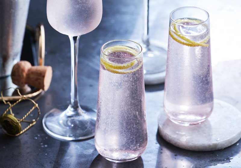 Zesty French 75 Cocktail