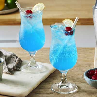 Blue Lagoon Brunch Cocktail