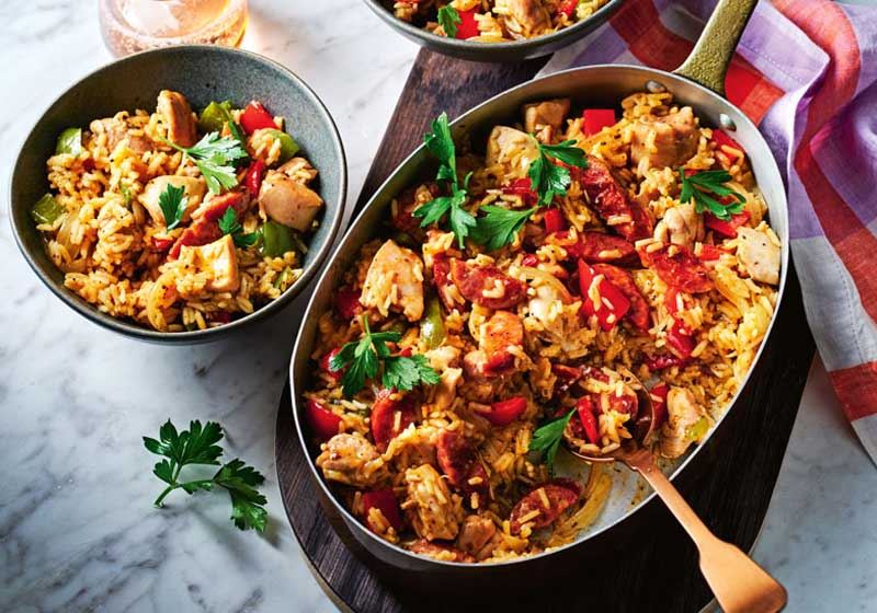 Chicken and Chorizo Jambalaya
