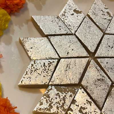 Kaju Katli (Cashew Slice) - Recipe by Maithilee Kajale