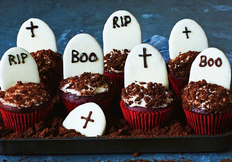 Tombstone Cupcakes