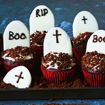 Tombstone Cupcakes
