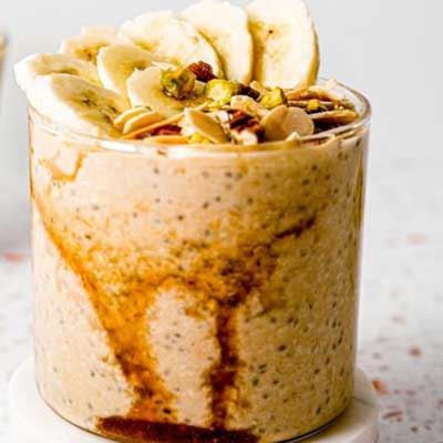 Maple Peanut Butter Overnight Oats - Recipe by Maple from Canada 