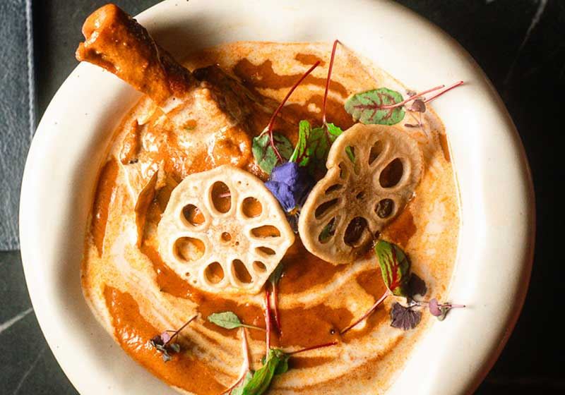 Chettinad Lamb Shank Curry - Chef Recipe by Srinivas Velpuri