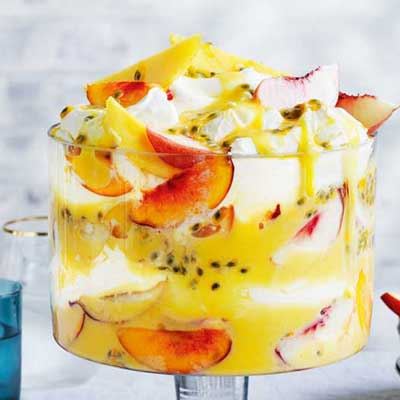 Golden Fruit Trifle