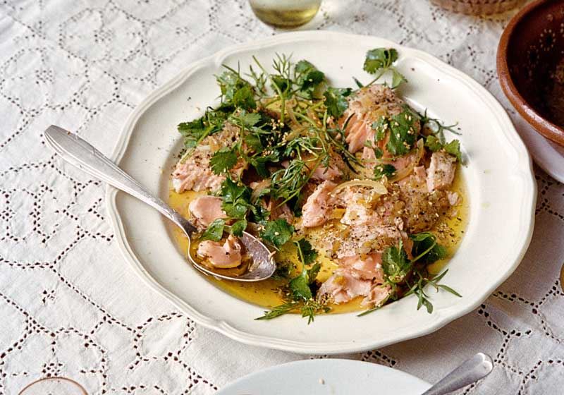 Slow-roasted Salmon with Preserved Lemon and Sesame - Recipe by Alison Roman