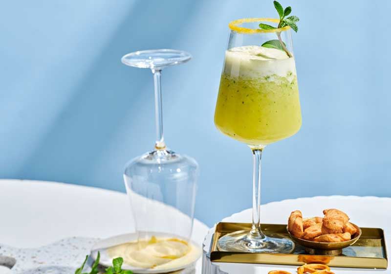 Pineapple No-Jito Mocktail