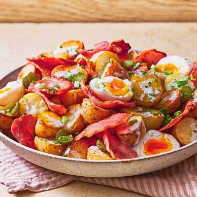 Bacon and Potato Salad with Ranch Dressing